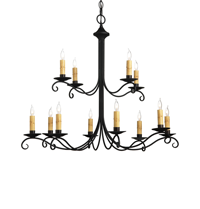 2-Tier + Chandeliers